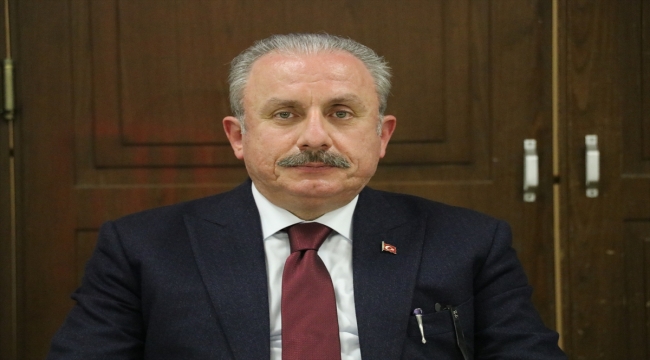 TBMM Başkanı Şentop, Edirne'de basın mensuplarıyla buluştu: (2)