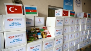 TDV ve DİTİB tarafından Azerbaycan'daki ihtiyaç sahiplerine ramazan yardımı