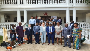 TİKA'dan Gabon'da tarıma destek