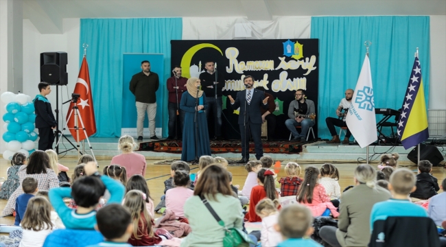 Türkiye Maarif Vakfının Bosna Hersek'teki okulları ramazanı konserle karşıladı