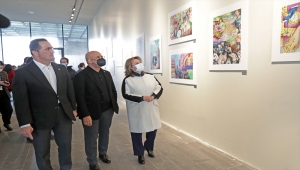 Yeşilay bağımlılık farkındalığı için AKM'de sergi açtı