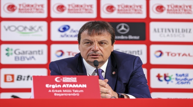 A Milli Erkek Basketbol Takımı başantrenörlüğüne Ergin Ataman getirildi