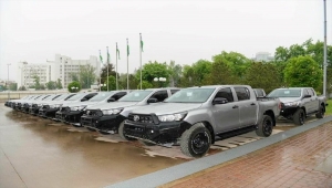 ABD, Özbekistan sınır koruma birliklerine arazi aracı desteğinde bulundu