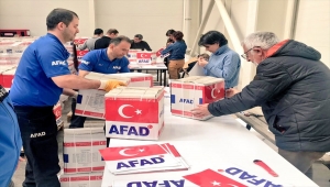 AFAD, Ukrayna'ya iki tır insani yardım malzemesi daha gönderdi