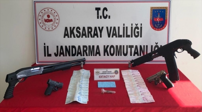 Aksaray'da uyuşturucu ticareti yapanlara yönelik operasyonda 4 şüpheli yakalandı