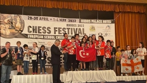 Avrupa Okullar Satranç Şampiyonası'nda zirve Türkiye'nin