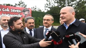 Bakan Soylu, Kocaeli'de bayram trafiği denetimine katıldı: