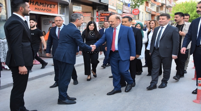 Çalışma ve Sosyal Güvenlik Bakanı Bilgin, Aksaray'da konuştu: