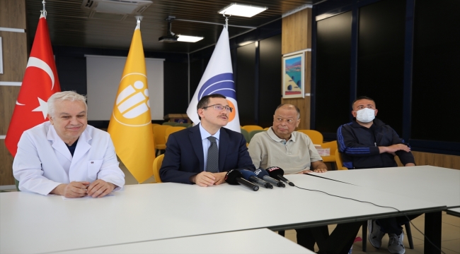 Çine Belediye Başkanı Dinçer'e Malatya'da karaciğer nakledildi