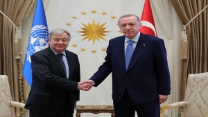 Cumhurbaşkanı Erdoğan, BM Genel Sekreteri Guterres'i kabul etti