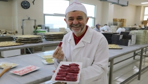 Edirne'de padişahların misafirlerine ikram ettiği tatlılar bayram için hazırlanıyor