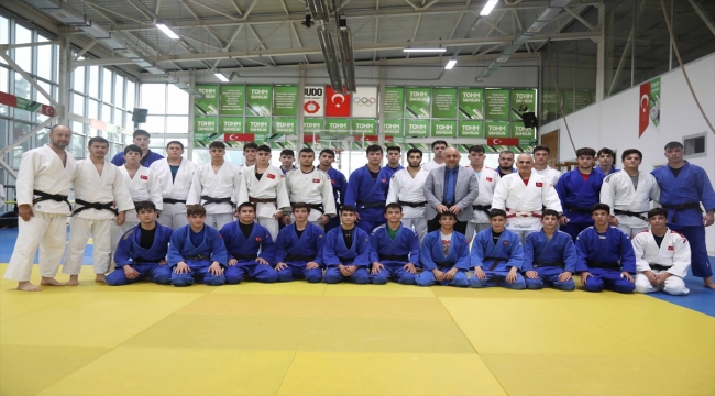 Erkek Judo Ümit Milli Takımı Avrupa Şampiyonası hazırlıklarını Samsun'da sürdürüyor