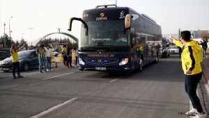 Fenerbahçe kafilesi Kayseri'de