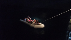 Fethiye açıklarında 16 düzensiz göçmen yakalandı