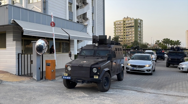 GÜNCELLEME 2 - Mersin'de terör örgütü operasyonunda 10 zanlı yakalandı