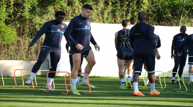 Hatayspor, Başakşehir maçının hazırlıklarını sürdürdü