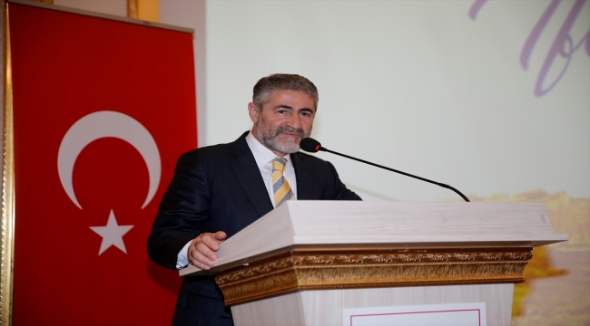 Hazine ve Maliye Bakanı Nureddin Nebati, Mardin'de iftar programında konuştu: