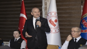 İçişleri Bakanı Soylu, Jandarma Genel Komutanlığı personeliyle iftar yaptı: