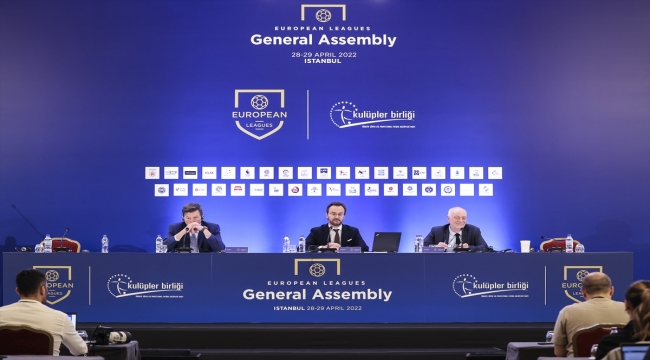 İstanbul'da düzenlenen Avrupa Ligler Birliği Genel Kurulu sona erdi