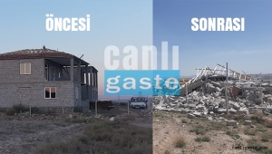 Kadir Gecesinde evler ile beraber hayalleri de yıktılar! Yer, Kayseri Kocasinan (Özel Haber)