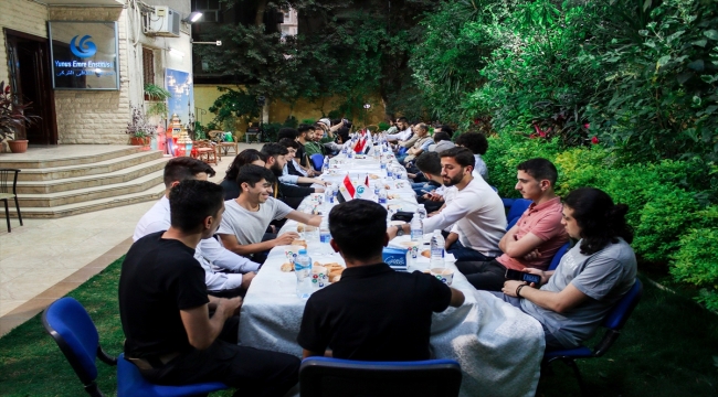 Kahire YEE'de düzenlenen iftar programında Türk öğrenciler buluştu
