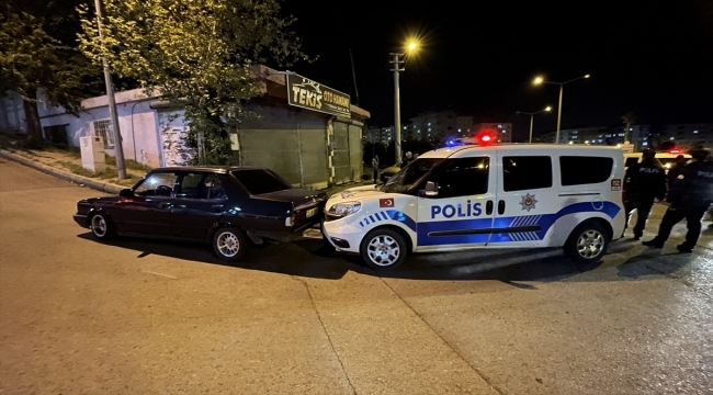 Kahramanmaraş'ta polisin "dur" ihtarına uymayan ehliyetsiz sürücü yakalandı