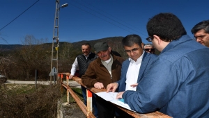 Karabük Valisi Gürel, sağanak nedeniyle su altında kalan tarım arazilerini inceledi