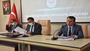 Kars'ta "Bağımlılıkla Mücadele Çalıştayı" başladı