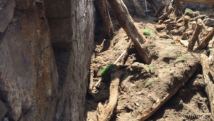 Kayseri'de damı çöken ahırdaki baba ve oğlu yaralandı