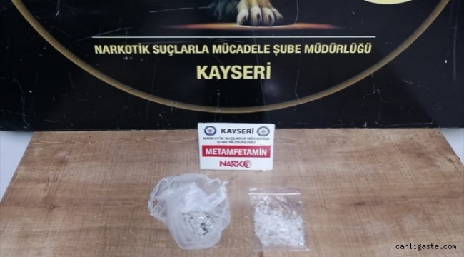 Kayseri'de 2 ayrı uyuşturucu operasyonu: 2 gözaltı