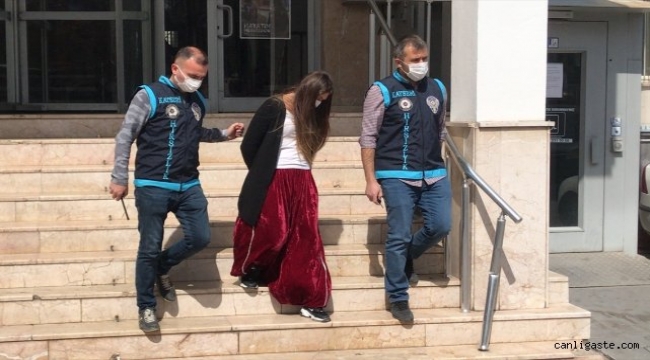 Kayseri'de hırsızlık şüphelisi 2 kadın yakalandı!