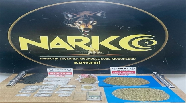 Kayseri'de uyuşturucu operasyonu: 11 gözaltı