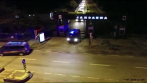 Kayseri Talas'taki cinayet zanlılarının yakalandığı operasyonun görüntüleri paylaşıldı