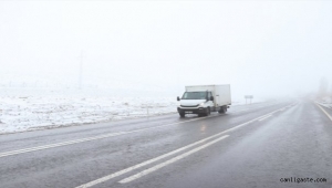 Kayseri ve Niğde'de kar etkili oldu