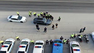 Konya ve çere illerde "Bayramınız kemerli olsun" trafik denetimi yapıldı