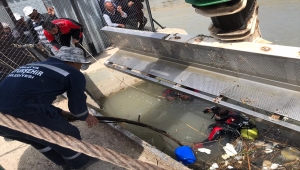Malatya'da sulama kanalına düşen çiftçi aranıyor 
