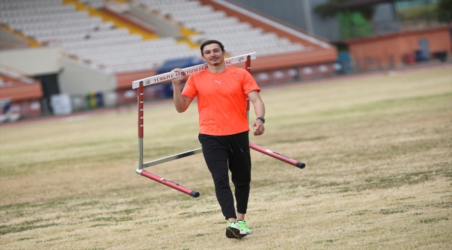 Rekortmen atlet Mikdat Sevler, gözünü dünya şampiyonasına dikti: