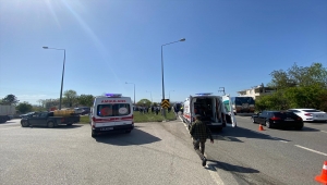 Samsun'da iki otomobilin çarpıştığı kazada 6 kişi yaralandı