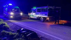 Samsun'da otomobilin çarptığı tır sürücüsü öldü