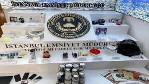 Sancaktepe'deki hücre evinde ele geçirilen patlayıcılar sergilendi