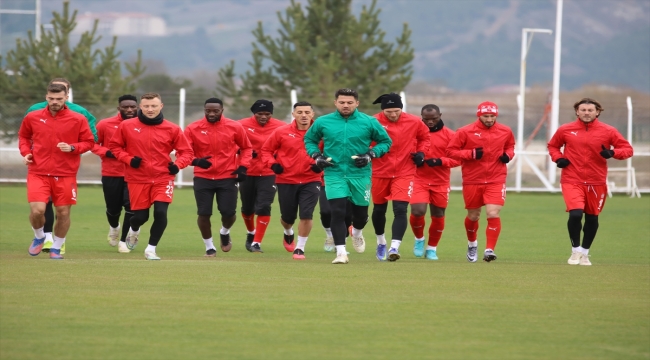Sivasspor, Atakaş Hatayspor maçının hazırlıklarını tamamladı