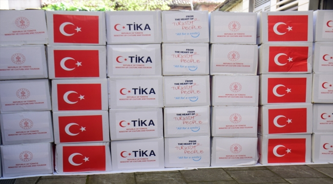 TİKA'dan Arnavutluk'taki ihtiyaç sahiplerine ramazan yardımı
