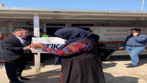 TİKA'dan Erbil'de ihtiyaç sahibi ailelere ramazan yardımı