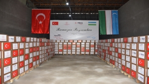 TİKA, Özbekistan'daki ihtiyaç sahibi 2 bin aileye gıda yardımı yaptı