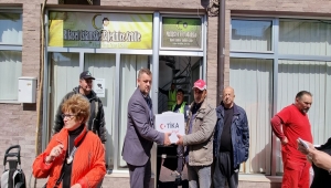 TİKA, Sırbistan'ın Novi Sad şehrinde ihtiyaç sahiplerine ramazan kumanyası ulaştırdı