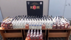 Tokat'ta sahte içki operasyonunda 4 kişi yakalandı