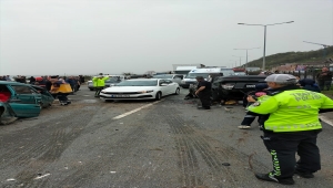 Trabzon'da zincirleme trafik kazasında bir kişi öldü, bir kişi ağır yaralandı