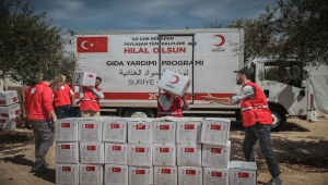 Türk Kızılay, Suriye'deki iç savaşta 6,7 milyondan fazla ihtiyaç sahibine yardım ulaştırdı