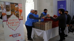 Türkiye Diyanet Vakfı 500 bin kişiye Kur'an-ı Kerim ulaştıracak