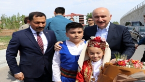 Ulaştırma ve Altyapı Bakanı Karaismailoğlu Amasya'da konuştu: